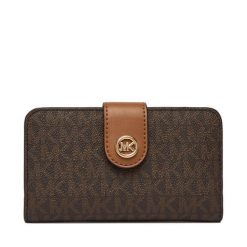 Portfel MICHAEL Michael Kors. Brązowe portfele damskie MICHAEL Michael Kors. Za 479.99 zł.