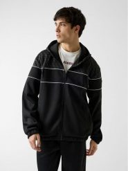 Guess Bluza 180803 Czarny Classic Fit. Czarne bluzy męskie Guess, m, z aplikacjami, bez ramiączek, bez kaptura. Za 479.99 zł.