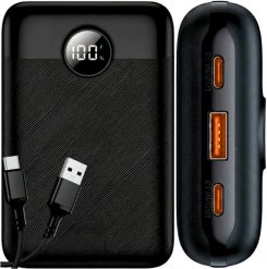 Powerbank Matnox Szybki Powerbank 20000 mAh 22,5W QC 3.0 PD 3.0 USB 2x USB-C Mały Podróżny. Powerbanki Matnox. Za 139.90 zł.