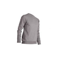 Sweter do golfa męski. Szare swetry męskie INESIS, m, bez wzorów, z bawełny, bez kołnierzyka, bez ramiączek. Za 59.99 zł.