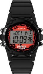 Zegarek Timex Zegarek męski Timex TW2V51000 czarny. Czarne zegarki męskie Timex, bez wzorów. Za 413.00 zł.