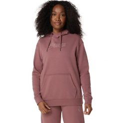 Bluza damska z kapturem Asics Logo OTH. Czerwone bluzy damskie Asics, s, bez wzorów, z bawełny, sportowe, bez ramiączek, z kapturem. Za 302.00 zł.