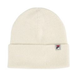 Czapka Fila Milano. Białe czapki damskie Fila, bez wzorów, z materiału, eleganckie. Za 59.09 zł.