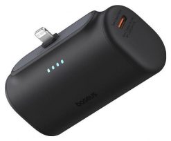 Baseus Compact IP 5000mAh 20W czarny. Czarne powerbanki . Za 81.84 zł.