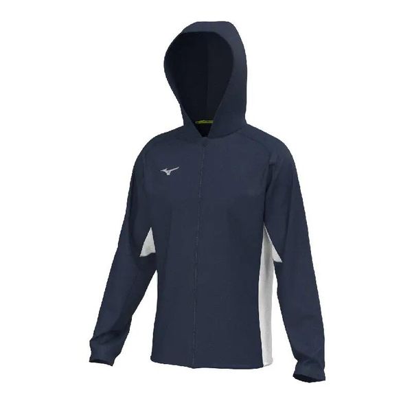Bluza damska z kapturem Mizuno RB Micro. Czarne bluzy damskie Mizuno, s, bez wzorów, z materiału, eleganckie, bez ramiączek, z kapturem. Za 282.65 zł.