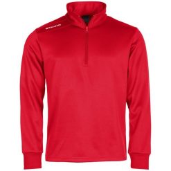 Bluza dresowa z pół zamkiem błyskawicznym Stanno Field. Czerwone bluzy damskie STANNO, s, bez wzorów, z dresówki, bez ramiączek, bez kaptura. Za 167.50 zł.