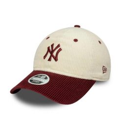 Czapka baseballowa New York Yankees Block 9twenty. Białe czapki damskie New Era, bez wzorów, casualowe. Za 176.00 zł.