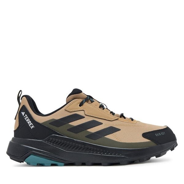 Trekkingi adidas. Brązowe buty zimowe męskie Adidas, bez wzorów, bez obcasa, bez zapięcia. Za 369.99 zł.