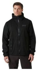 Kurtka wodoodporna Helly Hansen Momentum 3L Stretch. Czarne kurtki męskie Helly Hansen, na lato, l, bez wzorów, z materiału, z kapturem. Za 1,029.00 zł.