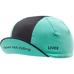 Czapka pod kask UVEX Cycling cap. Niebieskie czapki damskie Uvex, bez wzorów. Za 99.90 zł.
