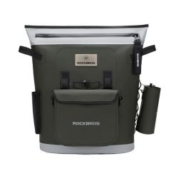 Plecak termiczny Rockbros z izolacją 18l ergonomiczny - zielony. Czarne plecaki męskie ROCKBROS, bez wzorów. W wyprzedaży za 490.00 zł.