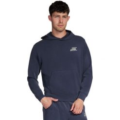 Bluza z kapturem Skechers SKECHCLOUD Elevate Hoodie, Mężczyźni. Niebieskie bluzy męskie Skechers, m, bez wzorów, z poliesteru, bez ramiączek, z kapturem. Za 490.00 zł.