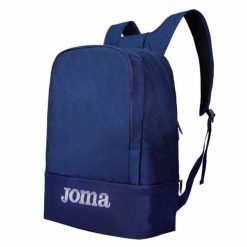 Plecak sportowy Joma Estadio III granatowy. Niebieskie plecaki męskie Joma, bez wzorów, z materiału, sportowe. Za 182.50 zł.