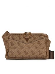 Guess Saszetka HMSILO P5114 Brązowy. Brązowe saszetki i nerki męskie Guess, ze skóry. Za 229.99 zł.