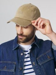Czapka z daszkiem TBS Citycap. Brązowe czapki damskie TBS, bez wzorów, z bawełny. Za 234.00 zł.