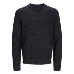 Sweter Jack & Jones Clambswool czarna piękność twist. Czarne swetry męskie Jack&Jones, m, bez wzorów, bez kołnierzyka, bez ramiączek. Za 296.06 zł.