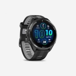 Zegarek smartwatch Garmin Forerunner 965 Black Grey. Czarne, cyfrowe zegarki męskie Garmin, z aplikacjami, z materiału, plastikowe. Za 2,299.99 zł.