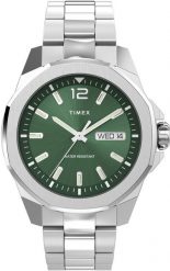 Zegarek męski Timex TW2W13900 srebrny. Szare zegarki męskie Timex, bez wzorów, srebrne. Za 449.00 zł.