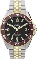 Zegarek Timex Zegarek męski Timex TW2Y64700 srebrny. Szare zegarki męskie Timex, bez wzorów, srebrne. Za 1,349.00 zł.