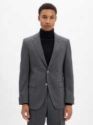 BOSS kurtka modułowa z wełny dziewiczej - Jasper Mężczyźni Regular Fit szary, 26. Szare kurtki męskie Boss, m, bez wzorów, z wełny, eleganckie, bez kaptura. Za 1,599.95 zł.