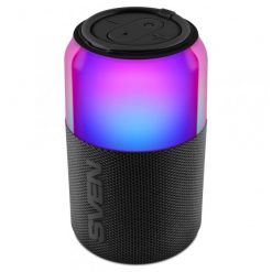 Głośnik Sven przenośny czarny 10W Bluetooth PS-130. Czarne głośniki przenośne Sven. Za 57.31 zł.