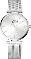 Zegarek Pierre Ricaud Zegarek damski Pierre Ricaud P22096.5113Q srebrny. Szare zegarki damskie Pierre Ricaud, srebrne. Za 455.00 zł.