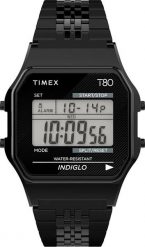 Zegarek Timex Zegarek męski Timex TW2R79400 czarny. Czarne zegarki męskie Timex, bez wzorów. Za 323.00 zł.