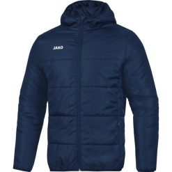 Kurtka puchowa Jako Stepp Basic. Niebieskie kurtki męskie Jako, xl, bez wzorów, z materiału, z kapturem. Za 250.70 zł.