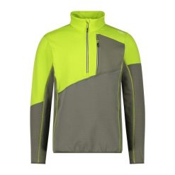 Bluza z golfem CMP. Zielone bluzy męskie CMP, m, bez wzorów, bez ramiączek, bez kaptura. Za 371.50 zł.