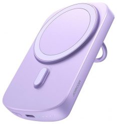 Joyroom JR-W030 6000mAh 20W MagSafe z ringiem i podstawką fioletowy. Fioletowe powerbanki . Za 83.90 zł.
