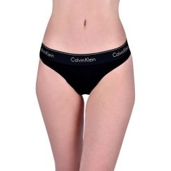 Calvin Klein Majtki damskie w stylu Mono gram Black w / złote logo QF5044E-7LN (rozmiar L). Czarne majtki damskie Calvin Klein. W wyprzedaży za 64.00 zł.