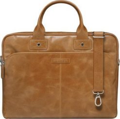Dbramante dbramante1928 Kronborg - skórzana torba na laptop 16" (tan). Torby na laptopa damskie Dbramante, bez wzorów. Za 774.83 zł.