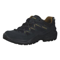 Buty trekkingowe męskie Lowa Sirkos Evo Gtx. Niebieskie buty zimowe męskie Lowa, bez wzorów, z materiału, bez obcasa, bez zapięcia. Za 954.00 zł.