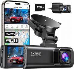 Wideorejestrator Redtiger Redtiger F7NP Kamera Samochodowa 4K Przód Tył Starvis 2 GPS WiFi + 128GB. Wideorejestratory Redtiger. Za 1,118.03 zł.