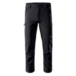 Spodnie Na Piesze Wędrówki Damskie Jatuni. Czarne spodnie sportowe damskie Hi-tec, na lato, bez wzorów, sportowe, trekkingowe. Za 197.99 zł.