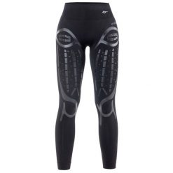 Legginsy Floky Legginsy Hyper Woman Damskie. Czarne legginsy damskie FLOKY, l, z aplikacjami, z materiału, z podwyższonym stanem, długie, na fitness i siłownię. Za 567.20 zł.