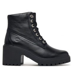 Trapery Timberland. Czarne trapery damskie Timberland, bez zapięcia. Za 779.99 zł.