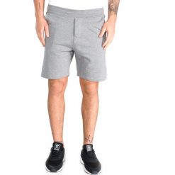 Calvin Klein Szorty Szary. Szare szorty męskie Calvin Klein, bez wzorów, z bawełny. Za 326.95 zł.