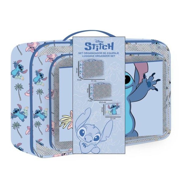Torba podróżna Stitch Niebieski. Niebieskie torby podróżne damskie Disney, bez wzorów, z poliesteru. Za 159.00 zł.
