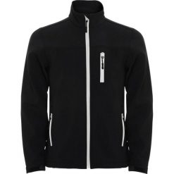 Męska Kurtka Soft Shell Antartida. Czarne kurtki męskie ROLY, l, bez wzorów, sportowe, bez kaptura. Za 122.99 zł.