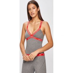 Emporio Armani - Body. Czarne body Emporio Armani, bez wzorów, z bawełny. Za 259.90 zł.