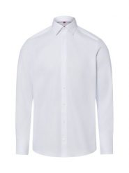 Finshley & Harding koszula biznesowa Mężczyźni Slim Fit Bawełna (100%) biały, 42. Białe koszule męskie Finshley & Harding, m, bez wzorów, z bawełny, biznesowe, bez kołnierzyka, bez ramiączek. Za 229.95 zł.