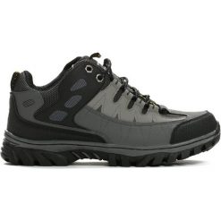 Czarne Trapery Everyday. Czarne buty zimowe męskie Born2be, bez wzorów, z okrągłym noskiem, bez obcasa, bez zapięcia. Za 79.99 zł.