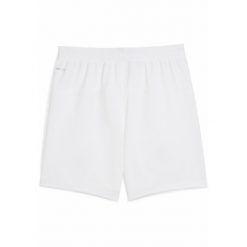 Młodzieżowe szorty Olympique Marsylia 25/26 PUMA White Bleu Azur Blue. Biała szorty damskie Puma, w ażurowe wzory, młodzieżowe. Za 199.00 zł.