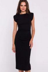 Dopasowana sukienka ołówkowa bez rękawów czarna dzianina. Czarne sukienki damskie Stylove, s, bez wzorów, z dzianiny, eleganckie, bez kołnierzyka, bez ramiączek, midi, bodycon. Za 309.00 zł.