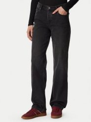 Tommy Jeans Jeansy Sophie DW0DW23586 Czarny Straight Fit. Czarne jeansy damskie Tommy Jeans, bez wzorów, z bawełny. Za 329.99 zł.