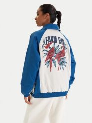 Adidas Bluza Farm Rio Premium KD2195 Niebieski Oversize. Niebieskie bluzy damskie Adidas, xs, bez wzorów, z syntetyku, bez ramiączek, bez kaptura. Za 799.99 zł.