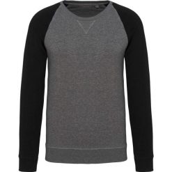 Bluza z okrągłym dekoltem Kariban bicolore Manches Raglan. Czarne bluzy męskie KARIBAN, m, bez wzorów, bez ramiączek, bez kaptura. Za 118.50 zł.
