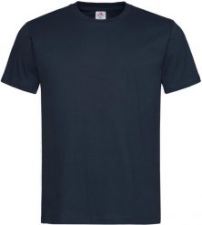T-shirt Stedman Classic. Niebieskie t-shirty damskie Stedman, xl, bez wzorów, z bawełny, klasyczne, bez kołnierzyka, bez ramiączek. Za 53.05 zł.