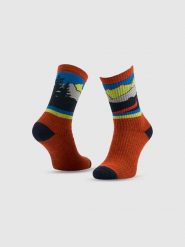 4F Skarpetki trekkingowe z wełną długie męskie - multikolor 39-42. Skarpety męskie 4F, bez wzorów, z wełny. Za 49.99 zł.